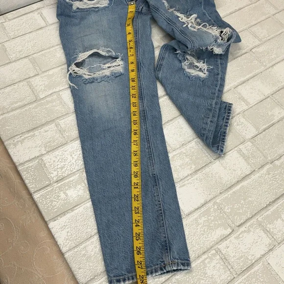 Confort Stretch Waist Band american eagle Ankle jeans Size 2 - Picture 7 of 7